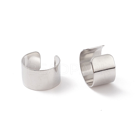 Non-Tarnish 304 Stainless Steel Ear Cuff Findings LS-STAS-P249-18P-01-1