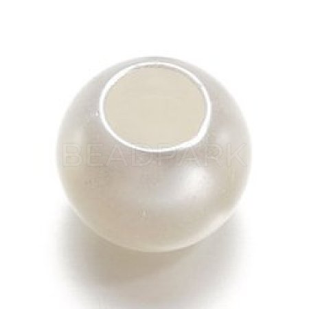 30Pcs ABS Plastic European Beads X-FIND-PW0024-37B-1