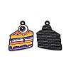 Halloween Alloy Enamel Pendant ENAM-B047-06EB-2