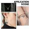 SUNNYCLUE 50Pcs 5 Style Tibetan Style Alloy Pendants FIND-SC0005-14-5