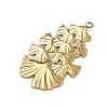 304 Stainless Steel Pendants STAS-C175-01A-G-2