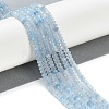 Natural Aquamarine Beads Strands G-E194-12-01-3