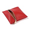 Imitation Leather Jewelry Storage Zipper Bags ABAG-G016-01B-01-3