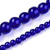 Transparent Glass Beads Strands GLAA-T032-T6mm-15-4