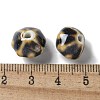 Vintage Porcelain Pumpkin Beads PORC-L080-A-4