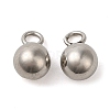 304 Stainless Steel Charms STAS-A093-01C-P-1