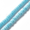 Handmade Frosted Porcelain Beads PORC-E017-01N-1