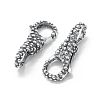 Thailand 925 Sterling Silver Lobster Claw Clasps STER-L055-054AS-2