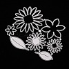 Flower Carbon Steel Cutting Dies Stencils DIY-A008-40-3