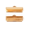 304 Stainless Steel Ribbon Crimp Ends STAS-E471-05N-G-1