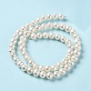 Natural Cultured Freshwater Pearl Beads Strands PEAR-E018-12-3
