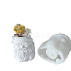 Jiahui Mei DIY Santa Claus Plaster Flower Pot Silicone Mold Crystal Dropping Resin Molds PW-WG14CB1-01-1