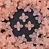 Frosted Transparent Acrylic Beads X1-OACR-P029-09B-02-1