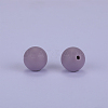 Round Silicone Focal Beads SI-JX0046A-102-2