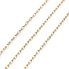 10M Brass Coffee Bean Chains CHC-L052-01A-G-1