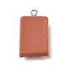 Cute Opaque Resin Pendants RESI-L038-12P-2