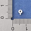 925 Sterling Silver Crimp Beads STER-C013-01B-S-3