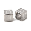 304 Stainless Steel European Beads STAS-D382-02D-P-1