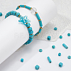 Olycraft 10 Strands 5 Style Synthetic Turquoise Beads G-OC0002-15-5