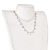 Smile Face Charm Necklace & Bracelet Sets SJEW-JS01129-7