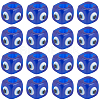 30Pcs Resin Evil Eye European Beads RESI-SC0006-12-1