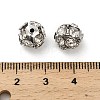 10mm Brass Rhinestone Beads X1-KK-S519-01C-P-3