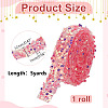 5 Yards Glitter PVC Sequins Hotfix Ornament Accessories DIY-WH0128-19B-2