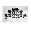 Card Carbon Steel Cutting Dies Stencils X-DIY-H110-29-2