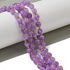 Natural Lavender Amethyst Beads Strands G-K387-A14-01-1