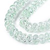 Crackle Transparent Glass Beads Strands GLAA-N069-02A-04-3