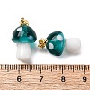Handmade Lampwork Pendants LAMP-S069-08G-04-3