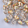 Glass Bottle Pendants X-GLAA-T001-04C-1