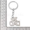 Father's Day Alloy Enamel Keychains KEYC-P020-A02-3
