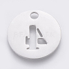 Non-Tarnish 304 Stainless Steel Pendants X-STAS-F233-04-P-2