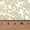 6/0 Imitation Jade Glass Seed Beads SEED-N004-006-12-6