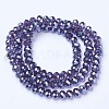 Electroplate Glass Beads Strands LS-EGLA-A044-T8mm-A15-2