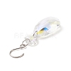 Glass Pendant Decorations HJEW-JM00911-01-3