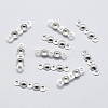 925 Sterling Silver Bead Tips Knot Covers STER-K167-002C-S-2