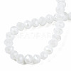 Electroplate Glass Beads Strands EGLA-A034-P4mm-A21-3