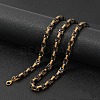 Titanium Steel Byzantine Chains Necklaces FS-WG56795-97-1