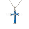 Cross Alloy Pendant Necklaces for Men FS-WG5CDA8-02-1