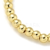 Brass Bead Stretch Bracelets for Women QZ0147-6-3