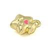 Alloy Enamel Charms FIND-Z058-05G-2