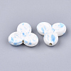 Handmade Porcelain Beads PORC-Q263-03B-2