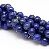 Natural Lapis Lazuli Round Beads Strands LS-G-I181-10-10mm-1