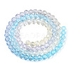 Transparent Glass Beads Strands GLAA-E036-07Q-3