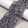 Natural Tanzanite Beads Strands G-C255-A01-4mm-1