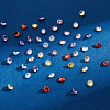 300Pcs 6 Colors Diamond Shape Grade A Cubic Zirconia Cabochons ZIRC-PH0001-43B-02-4