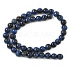 Grade B Natural Tiger Eye Beads Strands G-F591-18-8mm-01-3