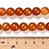 Dyed Natural Red Agate Beads Strands G-G203-10H-10mm-5